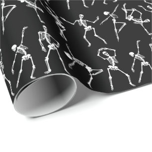 Skeletdansen Cadeaupapier