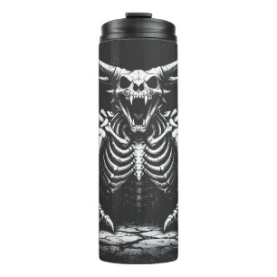 Skeletdraak door BurnsInHell Thermosbeker