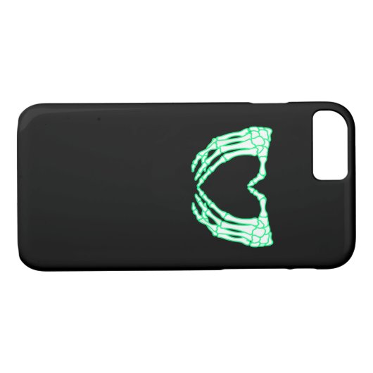 Skelethanden, hart, röntgenkostuum Case-Mate iPhone case (Achterkant (Horizontaal))