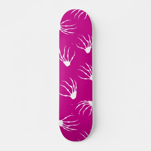Skelethanden - Hot Pink Skateboard (Voorkant)