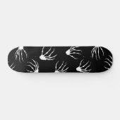 Skelethanden - zwart skateboard (Horizontaal)
