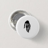 Skelethandje Ronde Button 3,2 Cm (Voorkant /achterkant)