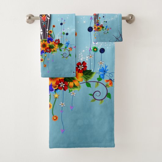 Skeletkatje Bad Handdoek (Insitu)