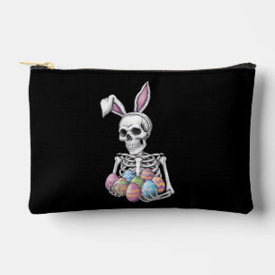 Skeletkonijn met paaseieren grappig konijn etui