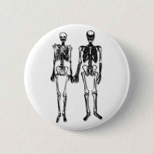 Skeletkoppeling Ronde Button 5,7 Cm (Voorkant)