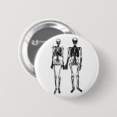 Skeletkoppeling Ronde Button 5,7 Cm (Voorkant /achterkant)