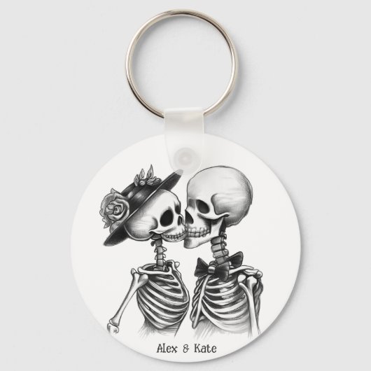 Skeletkoppeling Sleutelhanger (Voorkant)