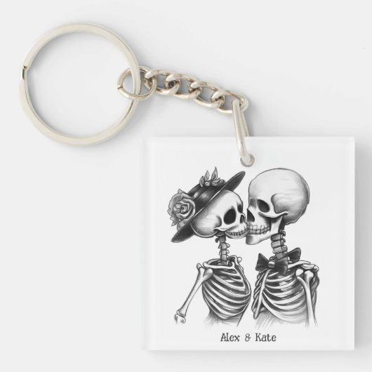 Skeletkoppeling Sleutelhanger (Voorkant)