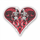 Skeletkoppeling Sticker (Voorkant)
