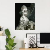 skeletmeisje poster (Thuiskantoor)