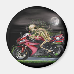 Skeletmotorfietsen Magneet