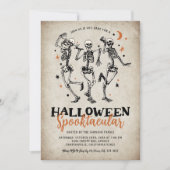  Skeleton Adult Halloween Party Kaart (Voorkant)