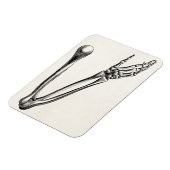 Skeleton Arm Bone Persoonlijke Retro Botten Magneet (Linkerzijde)