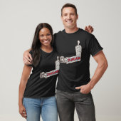 Skeleton Arm Plaster Cast Joke Funny Broken Botten T-shirt (Unisex)