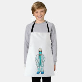 Skeleton as Doctor with Face mask Schort (Gedragen)