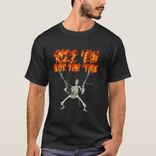 Skeleton Autisme Meme Internet Rizz Autistische Ki T-shirt
