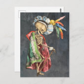 Skeleton Bard van Pu'Shing Bhu'Tons Briefkaart (Voorkant / Achterkant)