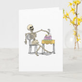 sKeLeToN BiRtHdAy CaKe Kaart (Gele Bloem)