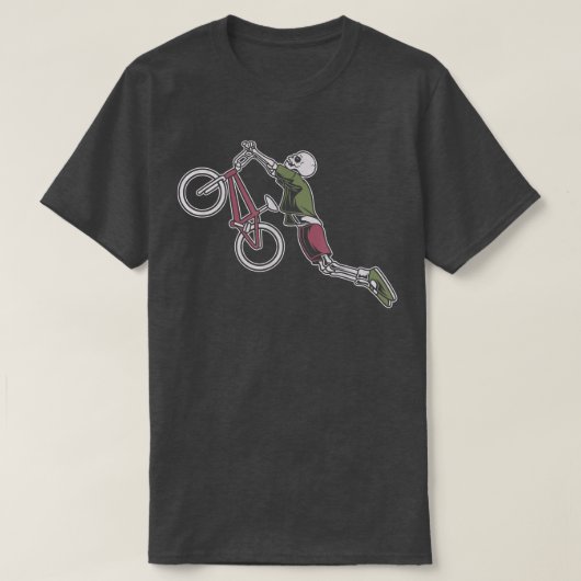 Skeleton BMX T-shirt (Design voorkant)