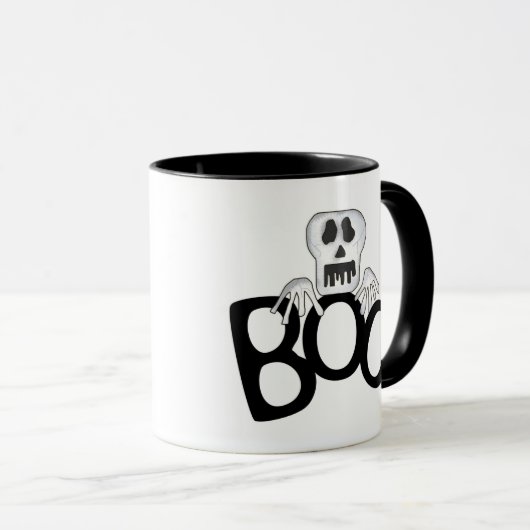 Skeleton Boo Mok (Voorkant rechts)