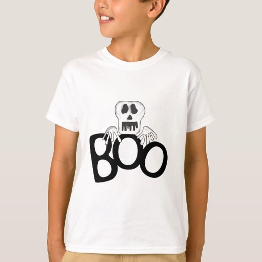 Skeleton Boo Tshirts en Gifts (Voorkant)