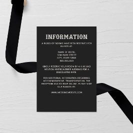 Skeleton Botten Wedding Enclosure Kaart