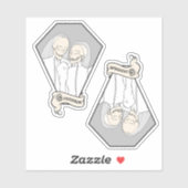 Skeleton Brides Sticker (Vel)