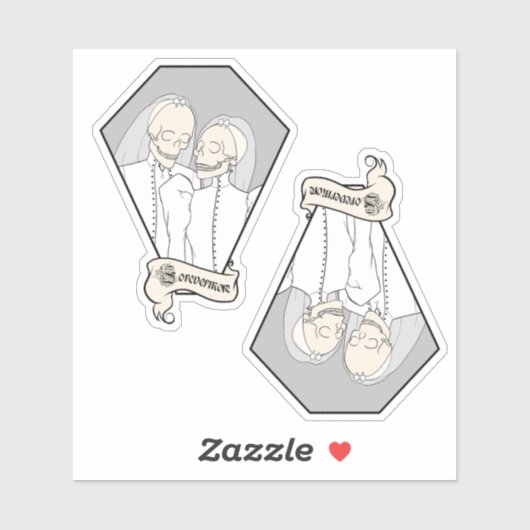Skeleton Brides Sticker (Vel)
