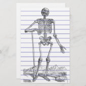 Skeleton Briefpapier (Voorkant / Achterkant)