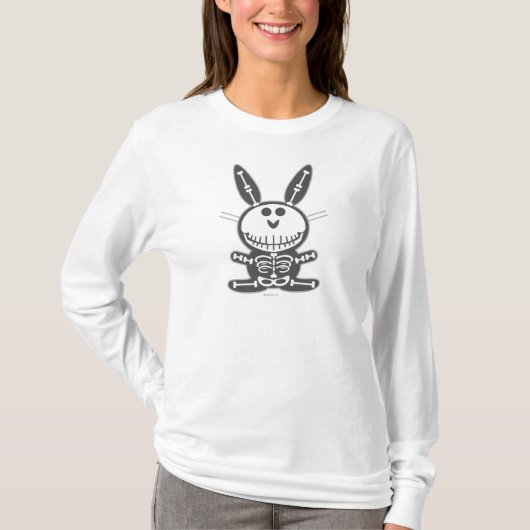 Skeleton Bunny T-shirt (Voorkant)