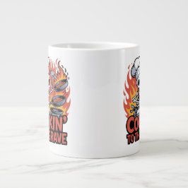 Skeleton Chef - Grappige Spooky Halloween Keuken K Extra Grote Beker
