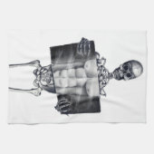 Skeleton Chest Xray Kitchen Towelen Theedoek (Horizontaal)