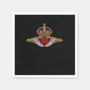 Skeleton Claddagh Color Servet