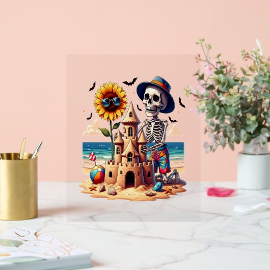 Skeleton cool à la plage (Mariage)