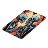 Skeleton Couple Photo Magnet - Gothique Romance Ha (Côté Gauche)