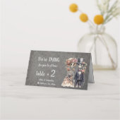 Skeleton Couple Wedding (Achterkant)