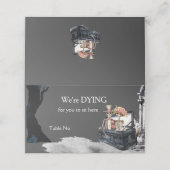 Skeleton Couple Wedding (Buitenkant ongevouwen)