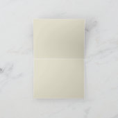 Skeleton Couple Wedding Bedankkaart (Binnen)