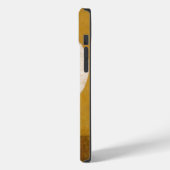 Skeleton Cowboy op gouden iPhone hoesje (Achterkant / Links)