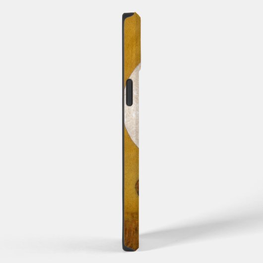 Skeleton Cowboy sur Gold coque iphone (Verso / Droite)