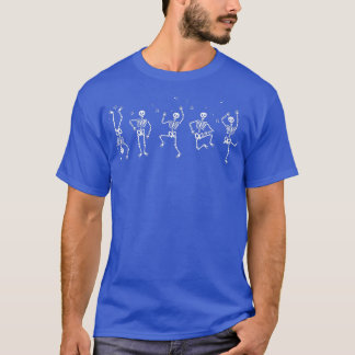 Skeleton Dance Cute Halloween Costume Gift T-shirt