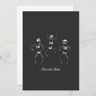 Skeleton dance kaart