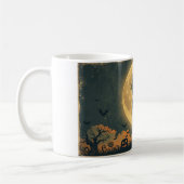 Skeleton Dance Mug | Romantic Halloween Moon Cup (Gauche)