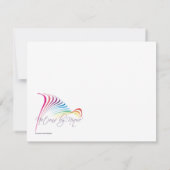 Skeleton Dance Party Halloween Uitnodigingen (Achterkant)