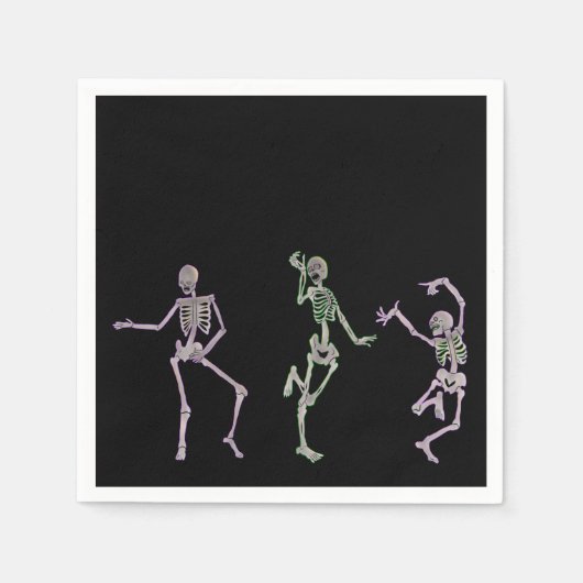 Skeleton Dance Servet (Voorkant)