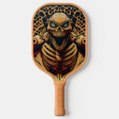 Skeleton Dans op Pickleball Paddle (Voorkant)