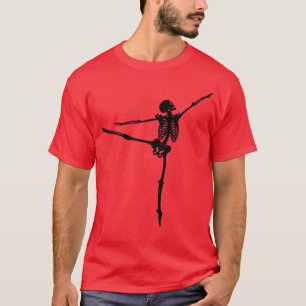 Skeleton de danse - T-shirt de danse de ballet