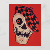  Skeleton Decoratie Briefkaart (Voorkant)