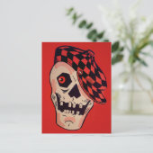  Skeleton Decoratie Briefkaart (Staand voorkant)