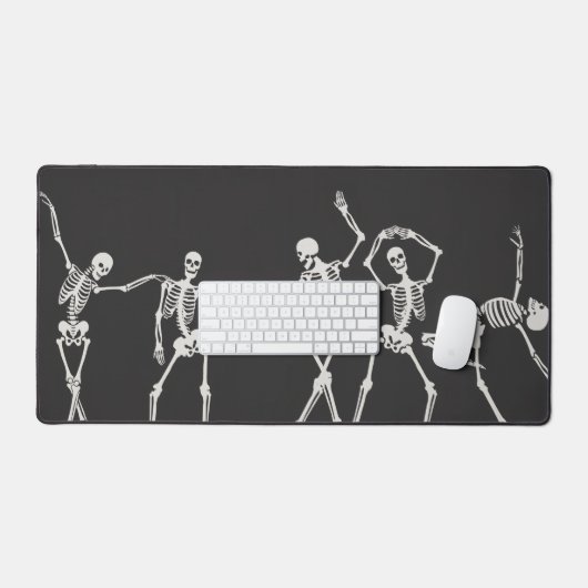 Skeleton Design Halloween Desk mat. (Clavier et souris)